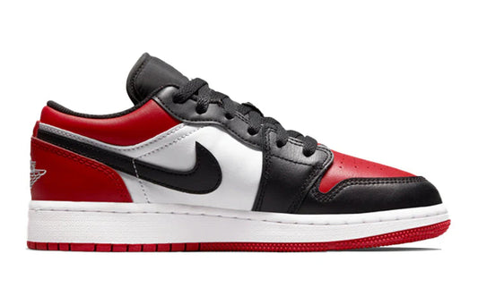 Air Jordan 1 Low GS Bred Toe