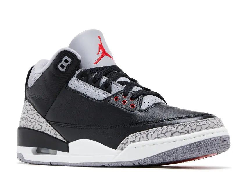 Air Jordan 3 Retro 'Black Cement' 2001 Black/Cement Grey
