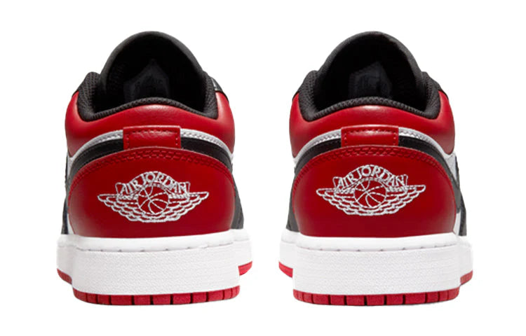Air Jordan 1 Low GS Bred Toe