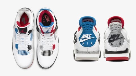 AIR JORDAN 4 " WHAT THE"
