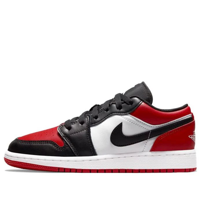 Air Jordan 1 Low GS Bred Toe
